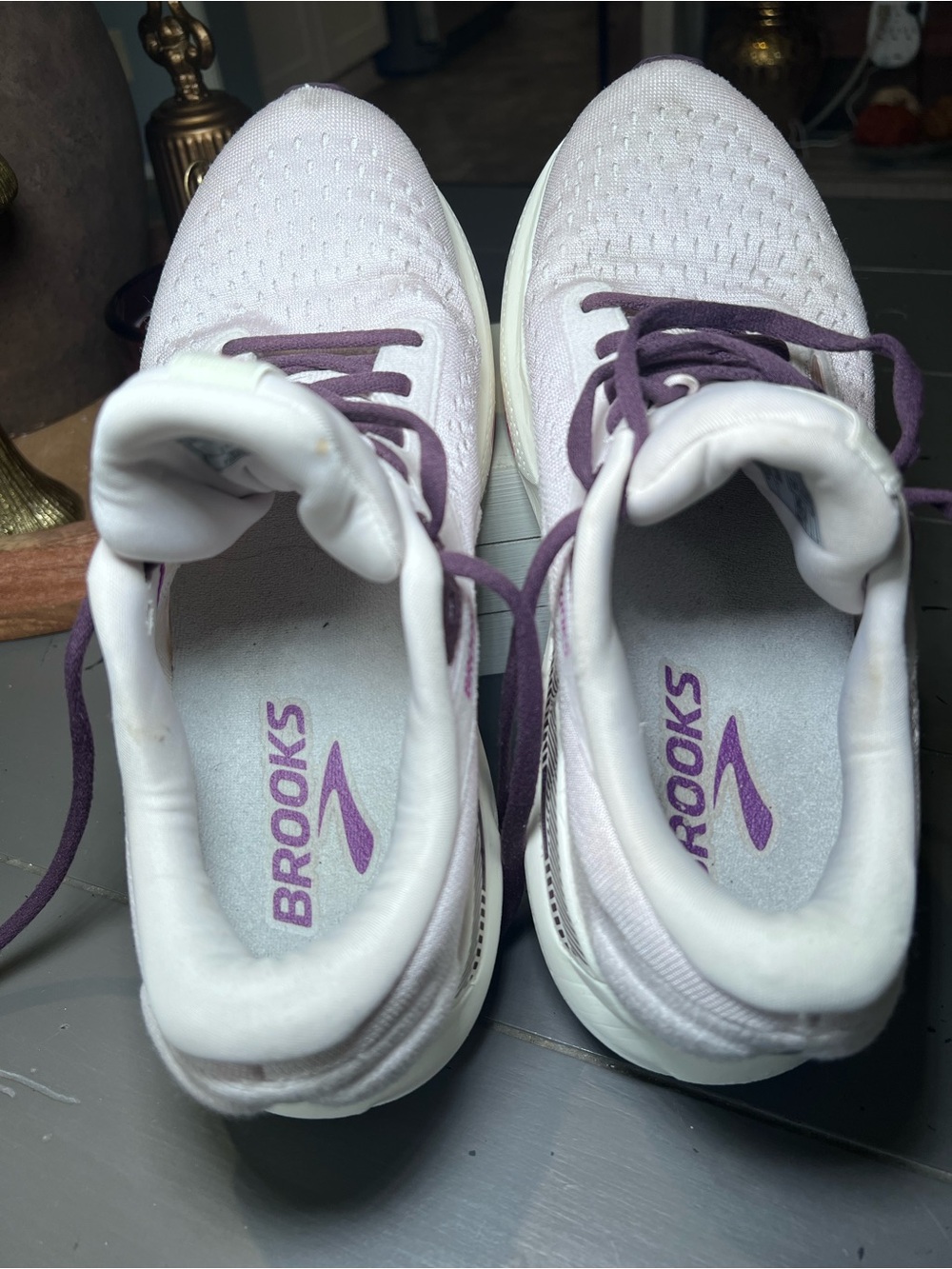 Brooks Women's Lavender Adrenaline Running Shoes Size 9 - Picture 8 of 10
